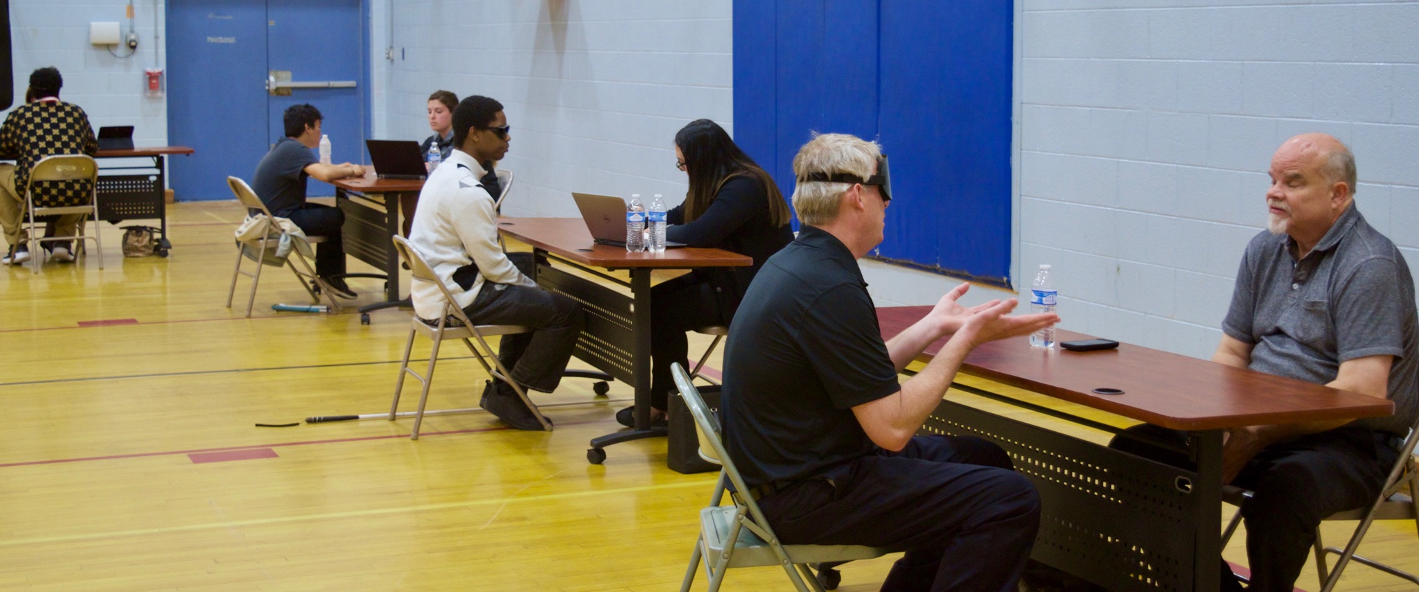 Job Seekers participate in Mock Interviews