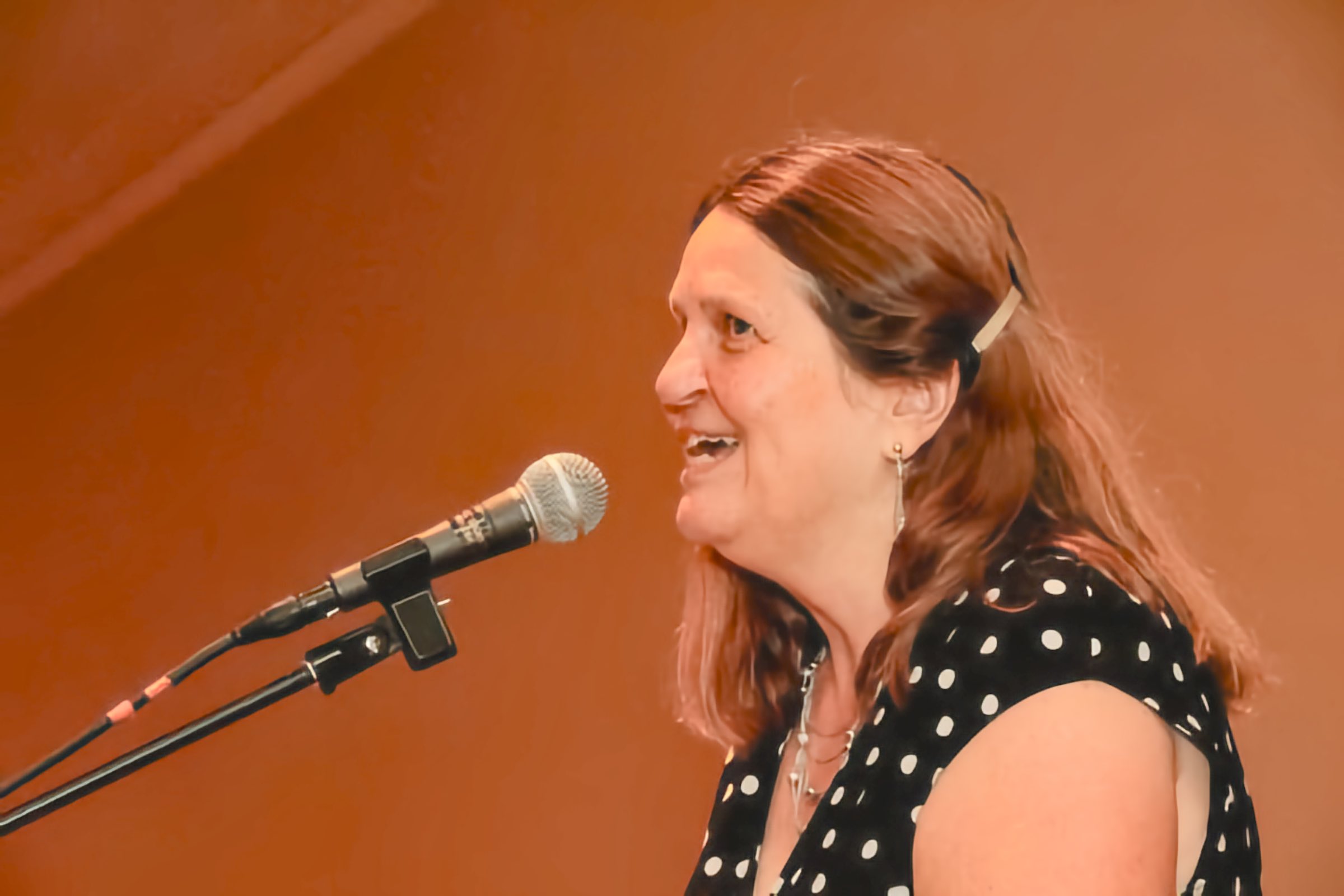Center Director Julie Deden served as Emcee