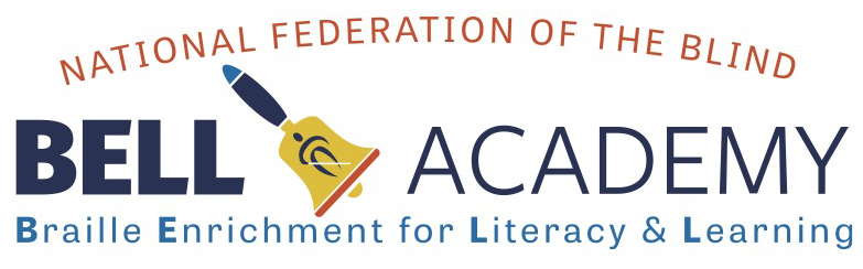 National Federation of the Blind BELL Academy Braille Enrichment for Literacy &amp; Learning Logo