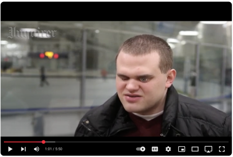(2) Blind broadcaster Matt Wallace - YouTube