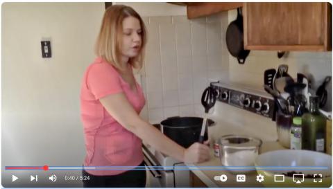  How a Blind Person Makes Fudge