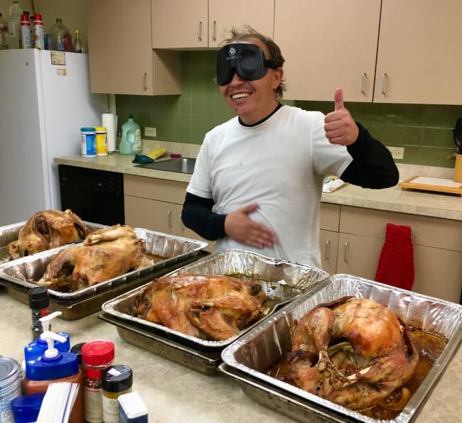 4 Roasted Turkeys