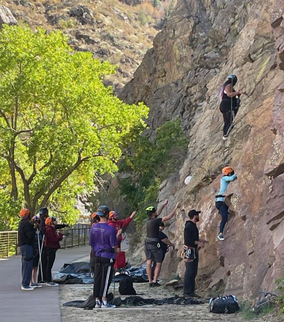 Group Rock Climbing