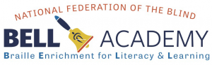 National Federation of the Blind BELL Academy Braille Enrichment for Literacy & Learning Logo