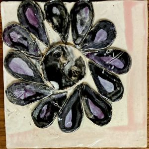 Abstract Flower Tile