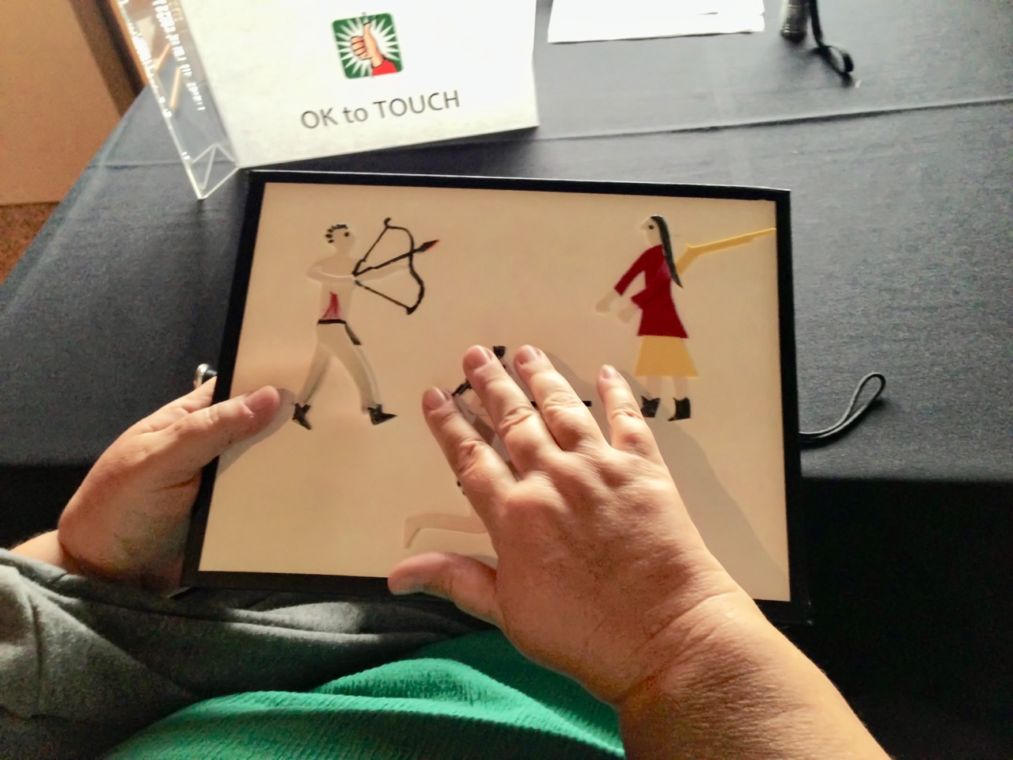 Tactile art at the Denver Art Museum